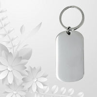Stainless Steel Fingerprint Keychain Gift item