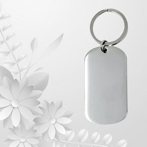 Stainless Steel Fingerprint Keychain Gift item