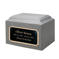 Meteor Grace Cultured Marble Urn - IUCM801
