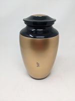 Scratch & Dent Classic Black and Gold Urn - IULU138