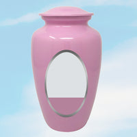 Custom Photo Urn Pink - IUCU100-Pink