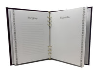 Remembrance White Register Book - SHPVL101-White