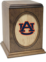 Auburn University Tigers Wooden Memorial Cremation Urn - WDAUB100

