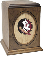 Florida State University Seminoles Wooden Memorial Cremation Urn - WDFLST100