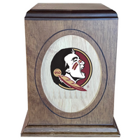 Florida State University Seminoles Wooden Memorial Cremation Urn - WDFLST100
