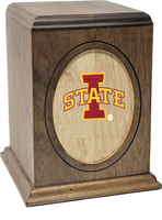 Iowa State University Cyclones Wooden Memorial Cremation Urn - WDIOST100