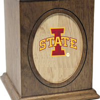 Iowa State University Cyclones Wooden Memorial Cremation Urn - WDIOST100