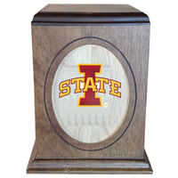Iowa State University Cyclones Wooden Memorial Cremation Urn - WDIOST100