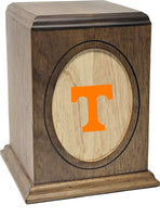 University of Tennessee Volunteers Wooden Memorial Cremation Urn - WDTNV100
