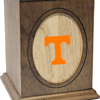 University of Tennessee Volunteers Wooden Memorial Cremation Urn - WDTNV100