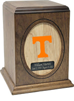 University of Tennessee Volunteers Wooden Memorial Cremation Urn - WDTNV100
