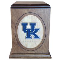 University of Kentucky Wildcats Wooden Memorial Cremation Urn - WDUKY100