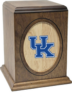 University of Kentucky Wildcats Wooden Memorial Cremation Urn - WDUKY100