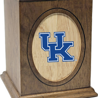 University of Kentucky Wildcats Wooden Memorial Cremation Urn - WDUKY100