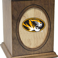 University of Missouri Tigers Wooden Memorial Cremation Urn - WDUNMZ100
