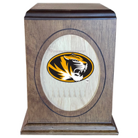 University of Missouri Tigers Wooden Memorial Cremation Urn - WDUNMZ100