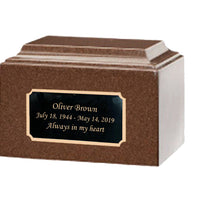 Walnut Granite Marble Urn