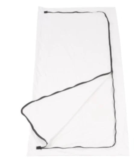 Economy Adult White PVC/Vinyl Body Bag
