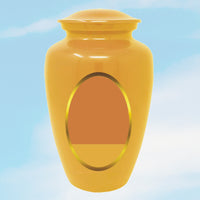 Custom Photo Urn Yellow - IUCU100-Yellow