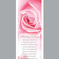 Cherished Rose Bookmark - ST8534-BM