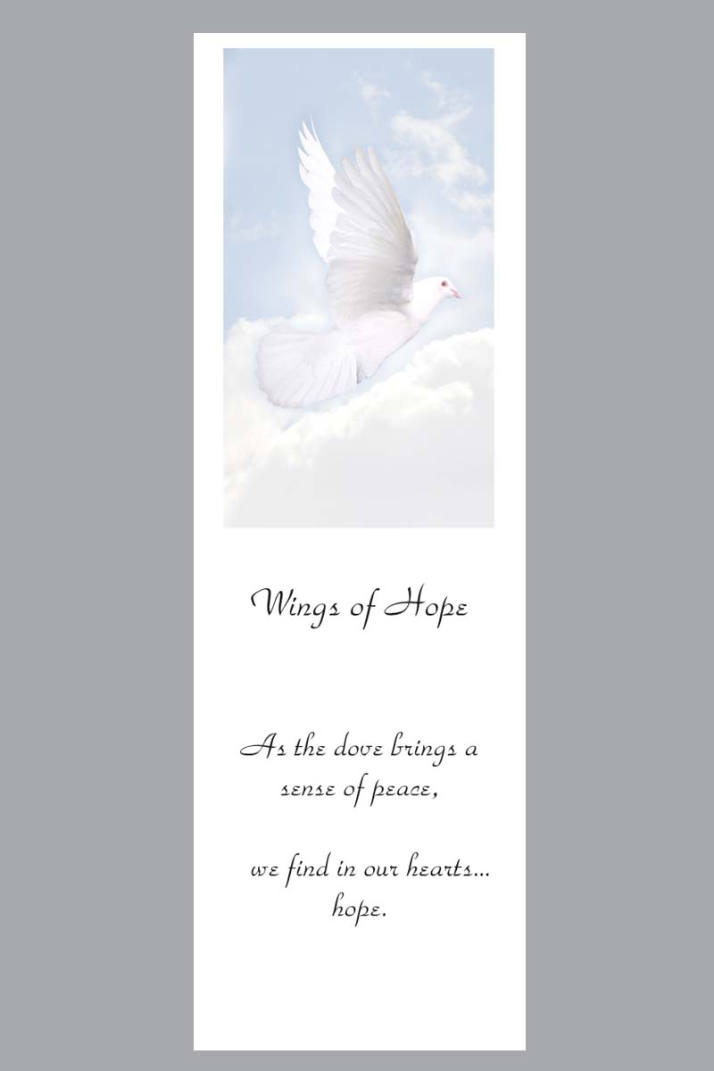 Wings of Hope Bookmark - ST777-BM