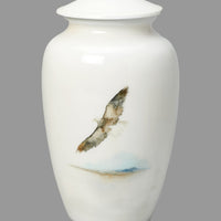 Eagle Soaring Design (Urn and Stationery)
